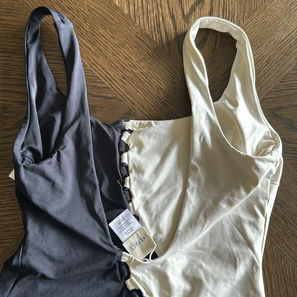 L*Space Solstice Btsy Cutout Colorblock One-Piece Swimsuit, X-Small, $220 - Picture 9 of 10